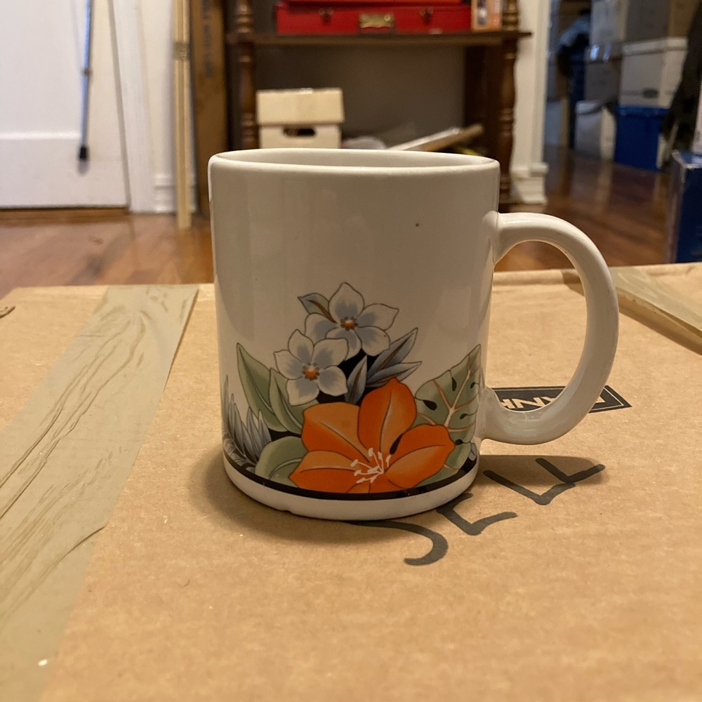 Flower mug